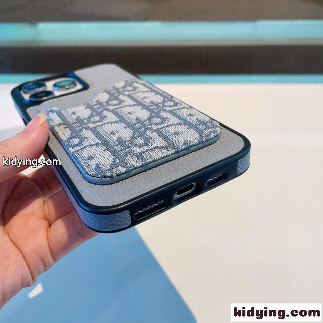 カード収納付き スマホケース クリスチャン・ディオール アイフォンケース コピー-1