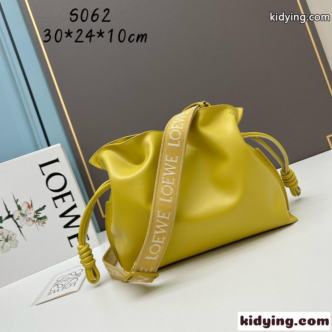 LOEWE フラメンコクラッチ ロエベ バッグ コピー ショルダーバッグ イエロー-1