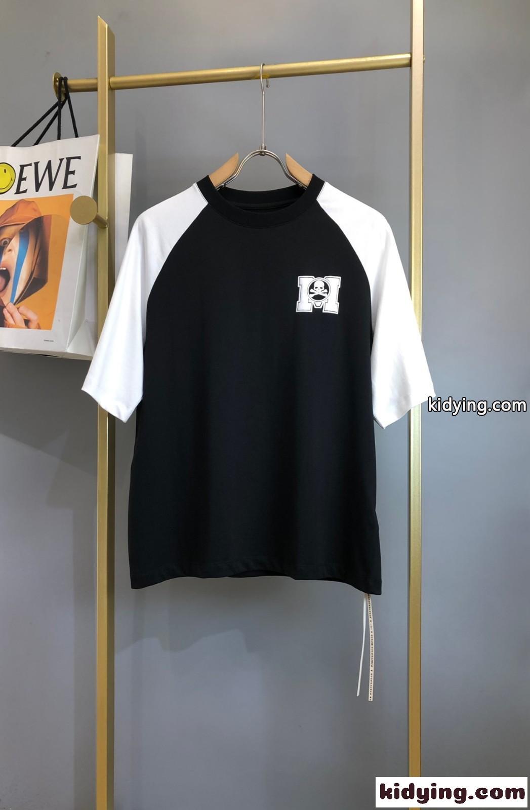 カジュアル 着心地いい 配色 クルーネック 半袖Tシャツ マスターマインド・ジャパン Tシャツ コピー-0