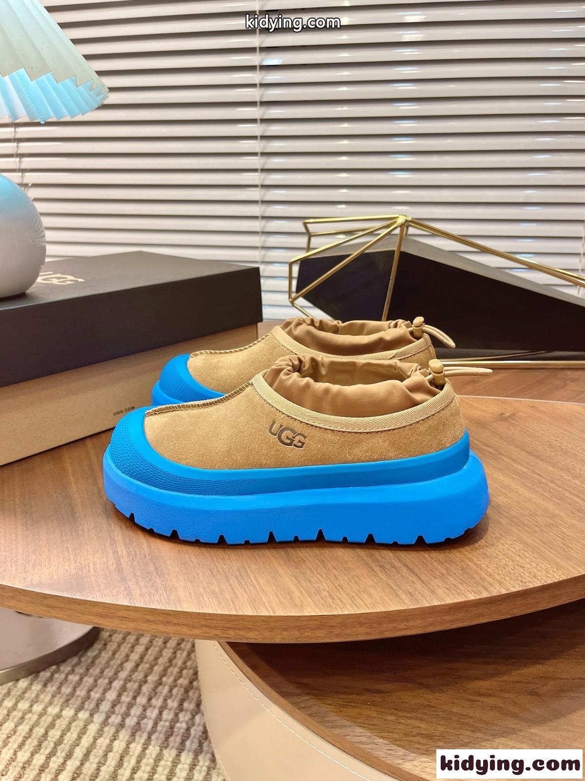 目を引く配色 カジュアル UGG アグ スーパーコピー スエード スリッポン レディース メンズ-0