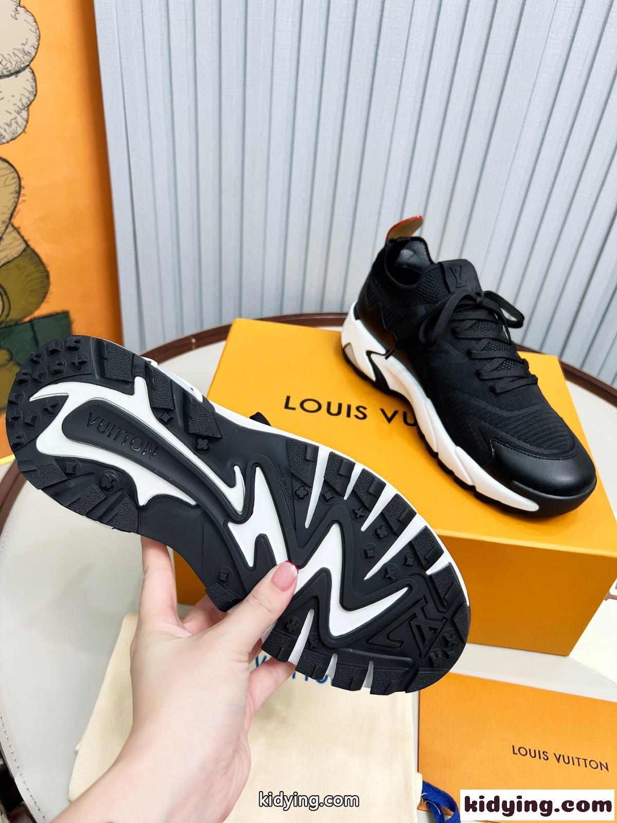 大人 カジュアル ルイヴィトン スーパーコピー LV ランナー タティック スニーカー-4