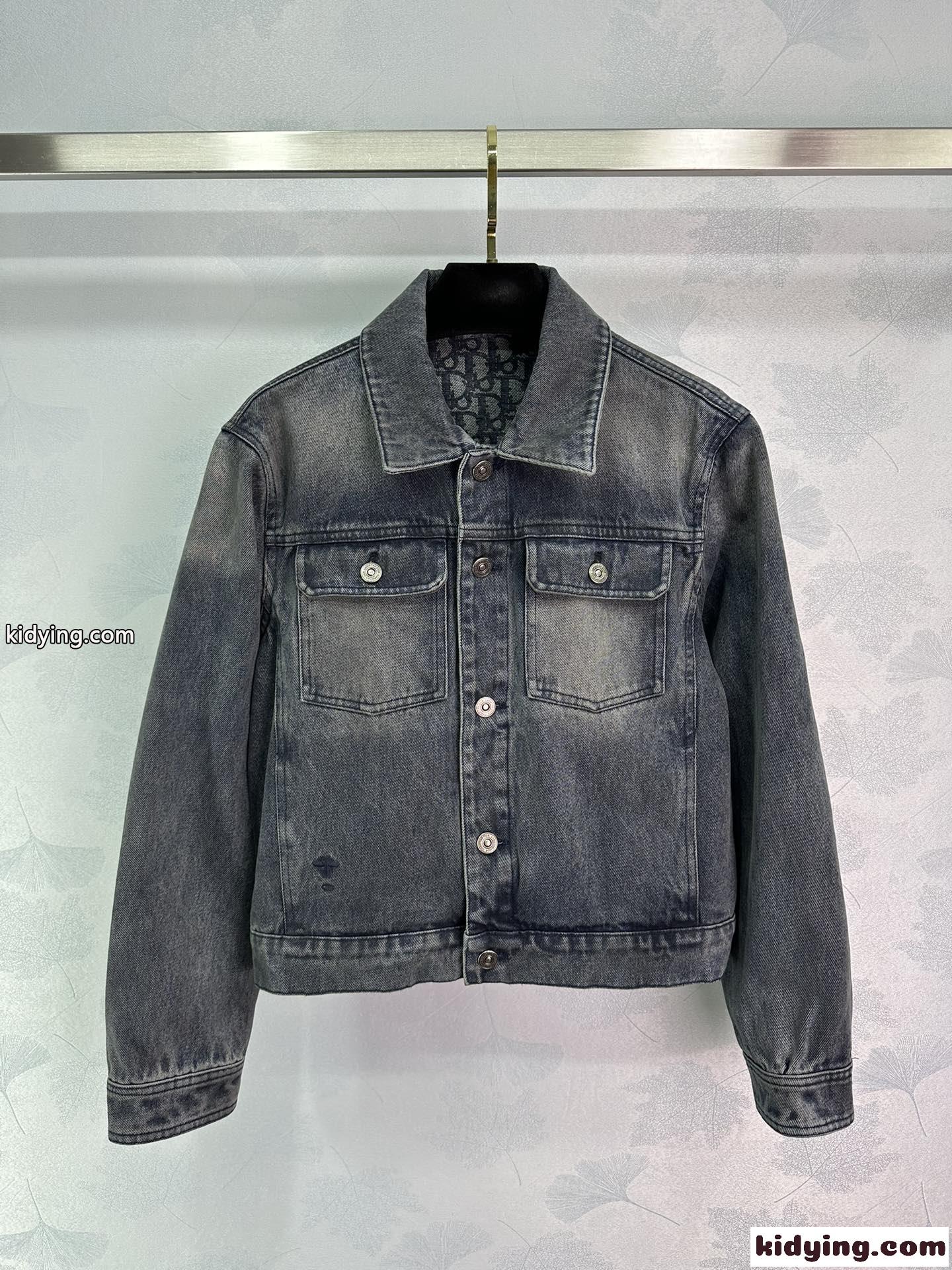 オンライン限定 ジャケット ディオールコピー デニム トップス アウター 秋冬服 ファッション感 ブルー-0