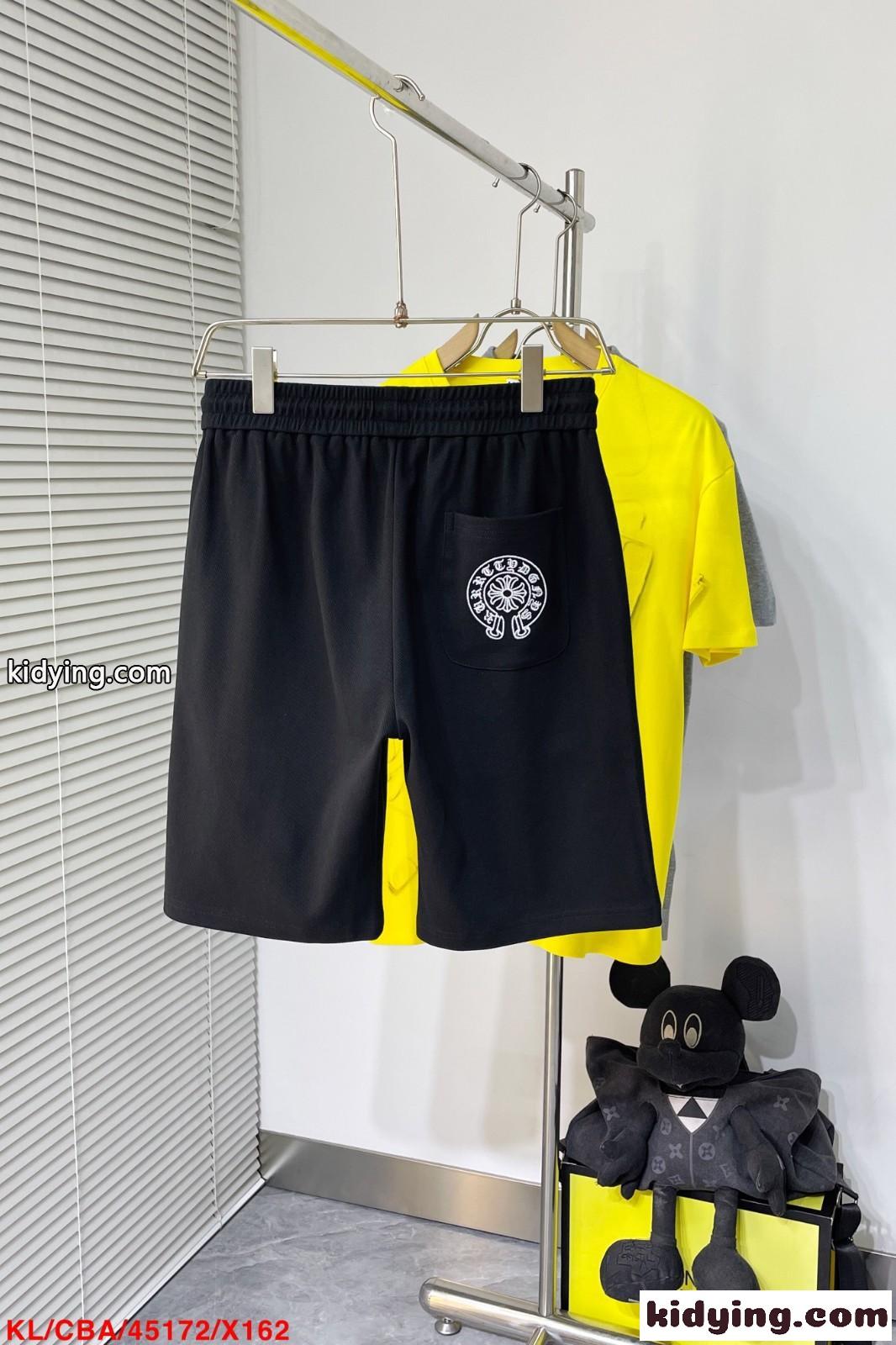 カジュアル クロムハーツ パンツ コピー シンプル スポーツ メンズ ハーフパンツ-2
