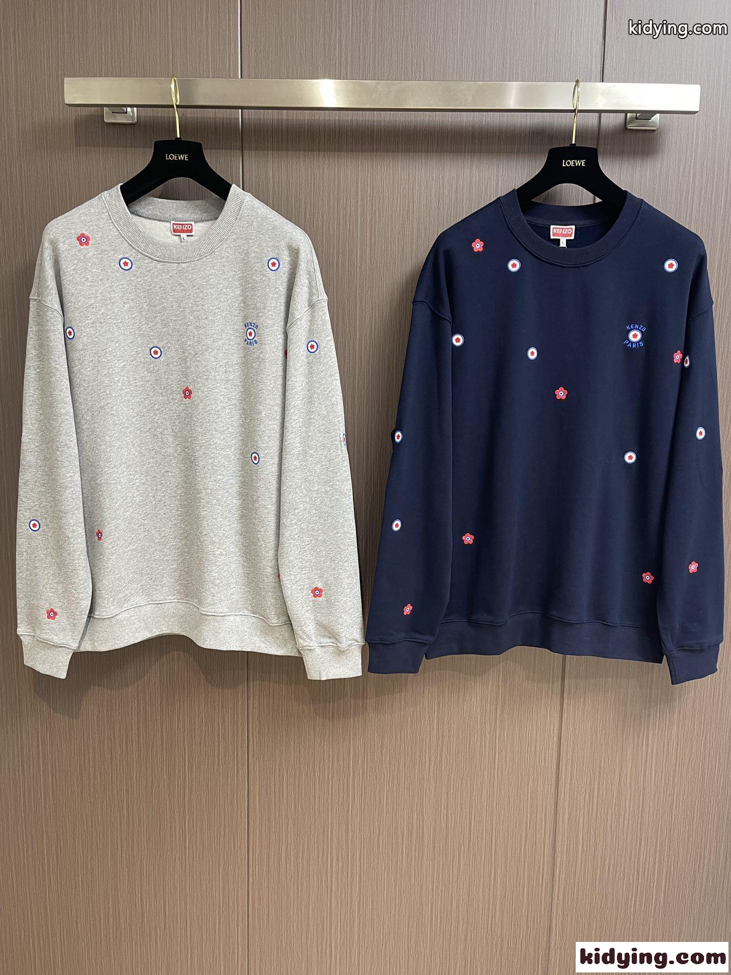 KENZO TARGET エンブロイダリー スウェット ケンゾー パーカー コピー 長袖-1