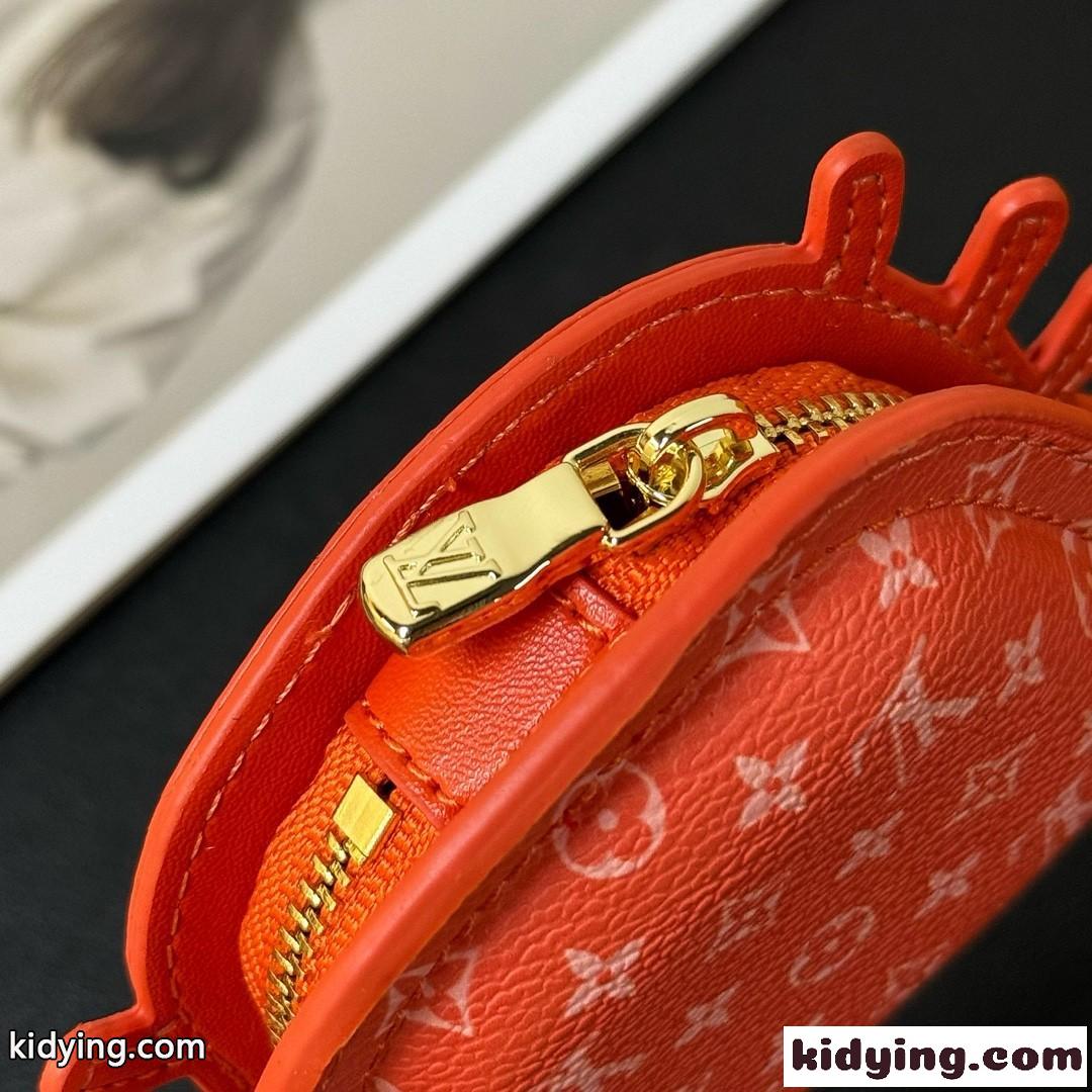 バッグチャーム･LV クラブ ルイヴィトン キーホルダー コピー オレンジ-4