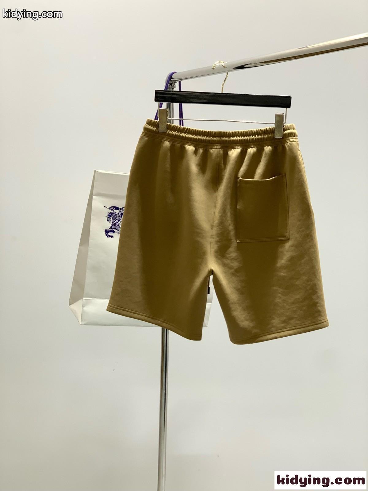 バーバリー パンツ コピー カジュアル 合わせやすい ショートパンツ メンズ カーキ-0