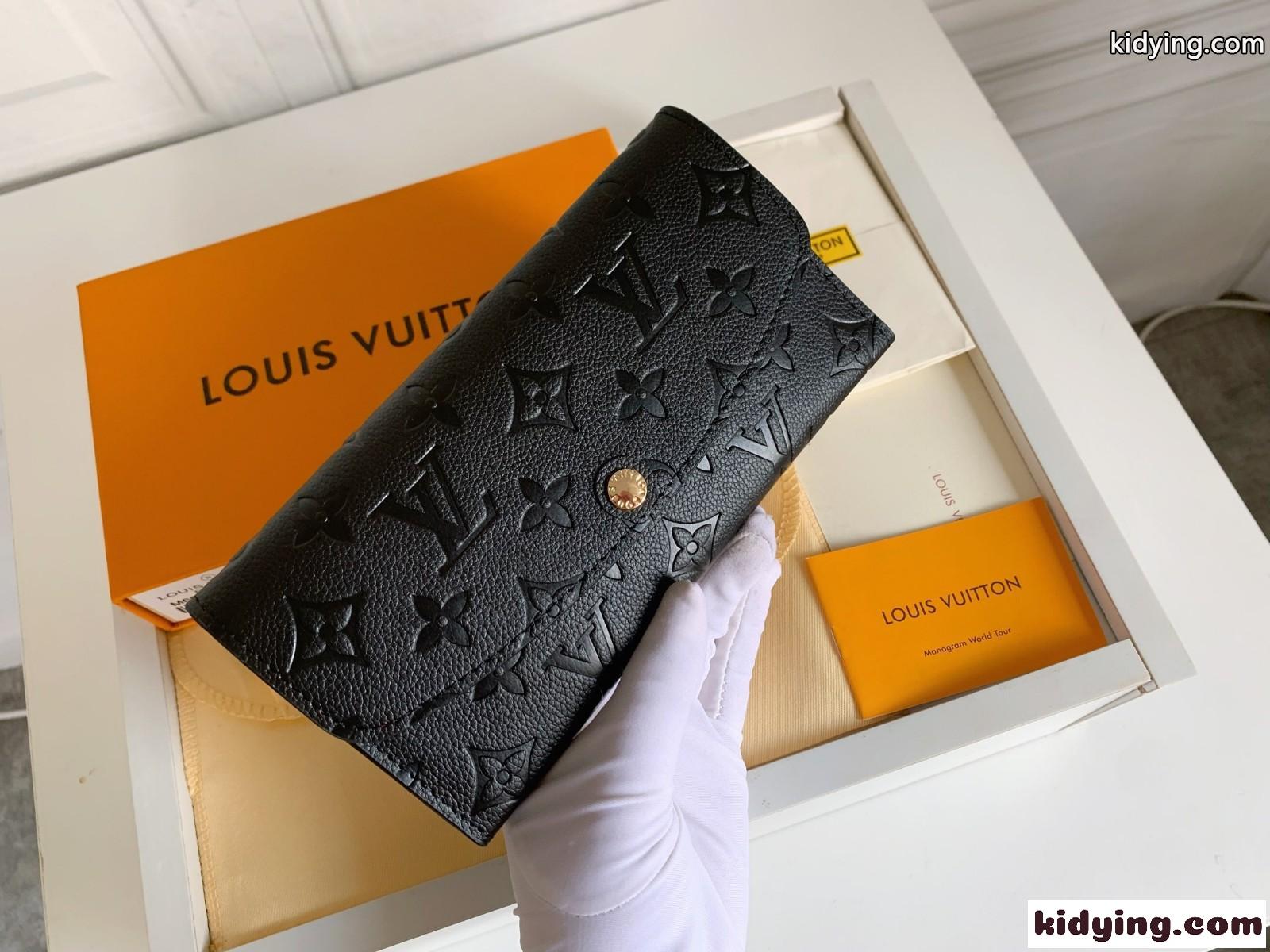 定番 人気 モノグラム エンボス ルイ・ヴィトン 財布 コピー レディース 長財布-1