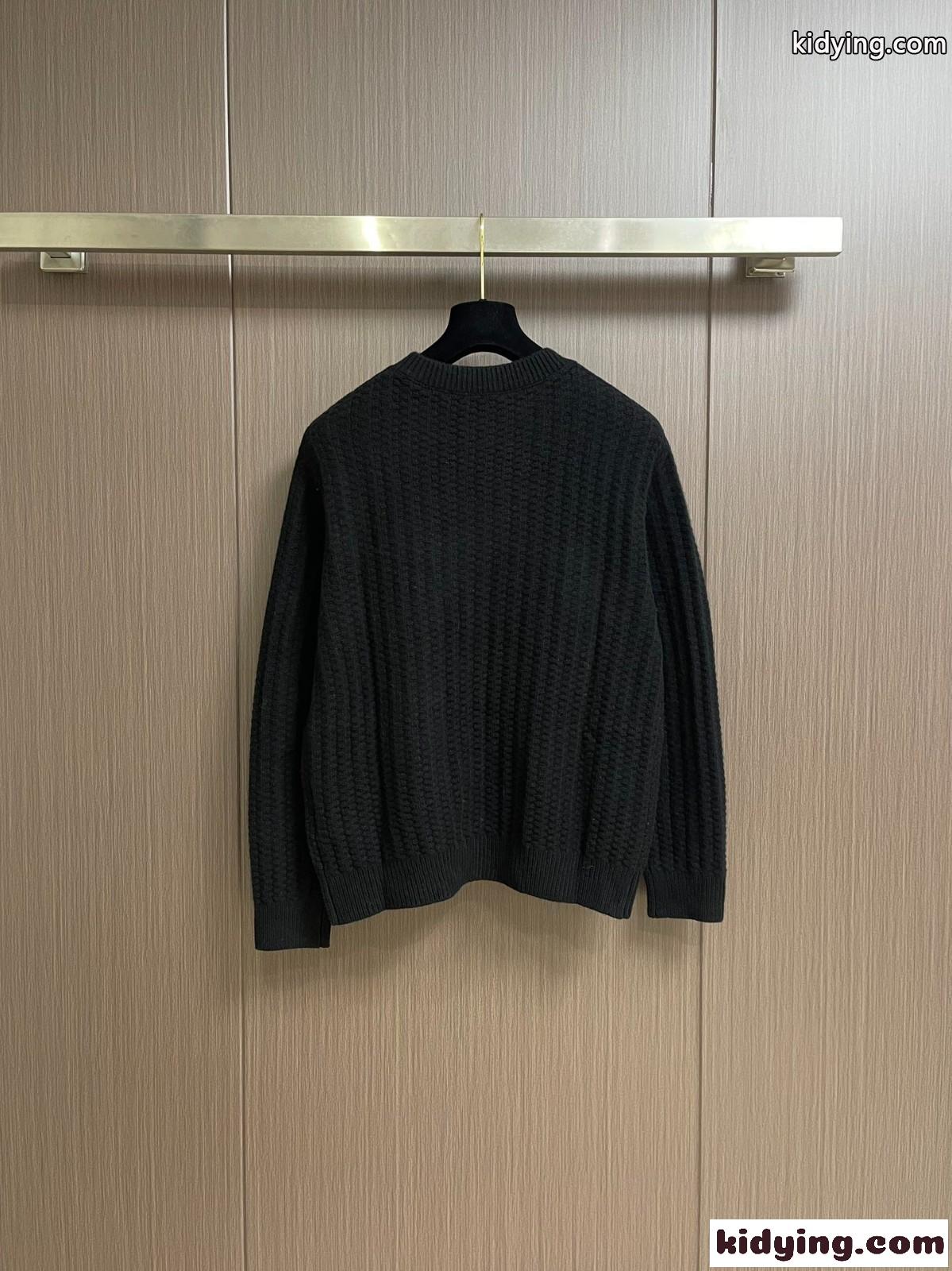 上品 合わせやすい プラダ セーター コピー ロゴ入り プルオーバー-2