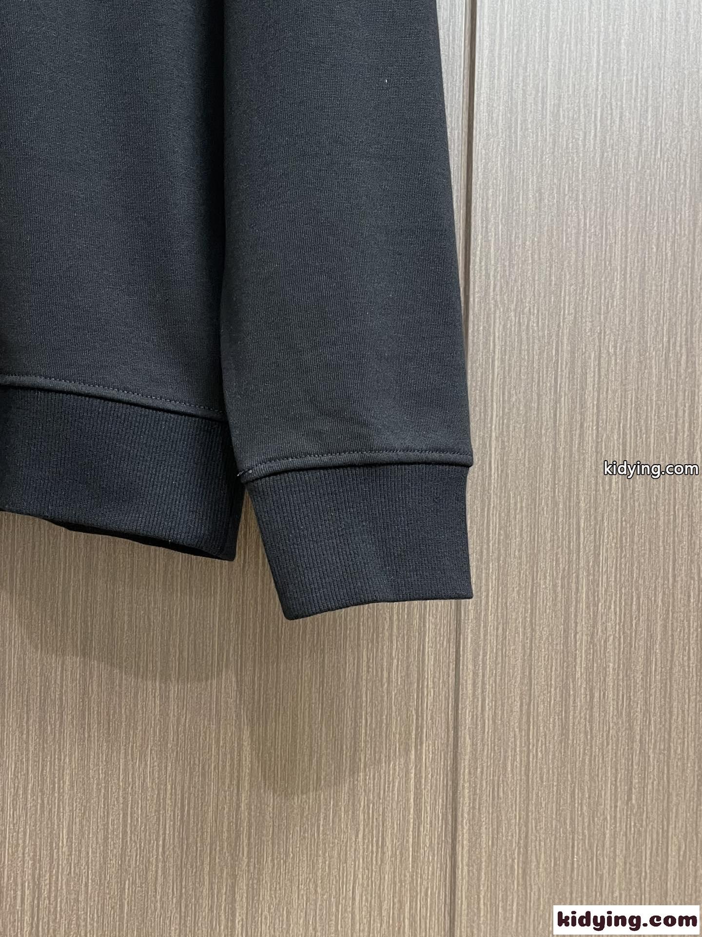 コットン クルーネック スウェットシャツ ドルチェ&ガッバーナ Tシャツ コピー ブラック-4