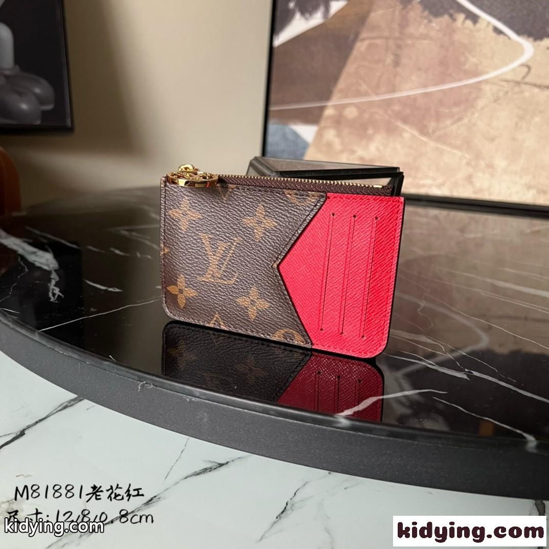 M81881 ルイヴィトン 財布 コピー LV ポルト カルトロミー カードケース-0