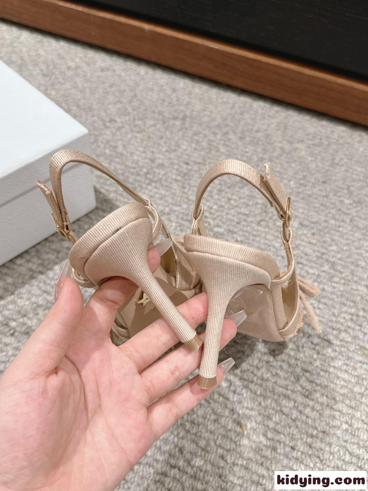Adiorable スリングバックパンプス クリスチャン・ディオール パンプス コピー ベージュ-4