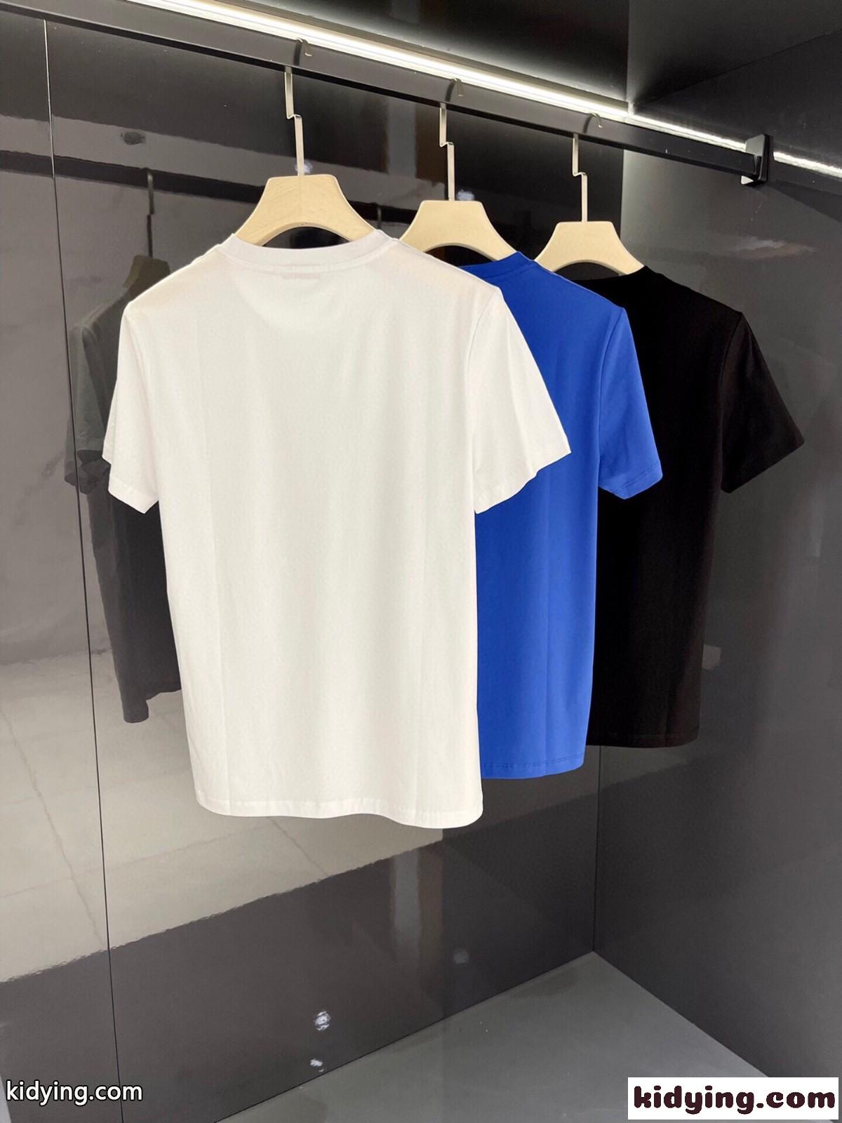 ベーシック ラウンドネック 人気 3色あり サルヴァトーレ・フェラガモ 半袖tシャツ コピー カジュアル-0