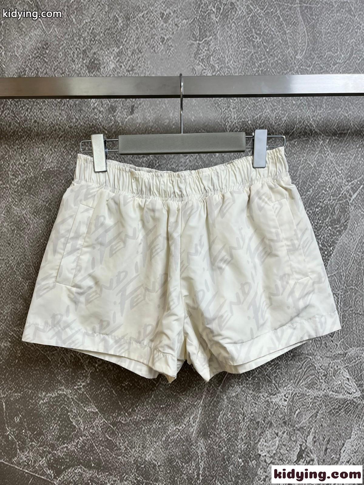 お洒落 人気 ウエストゴム リバーシブル ショートパンツ フェンディ パンツ コピー レディース-4