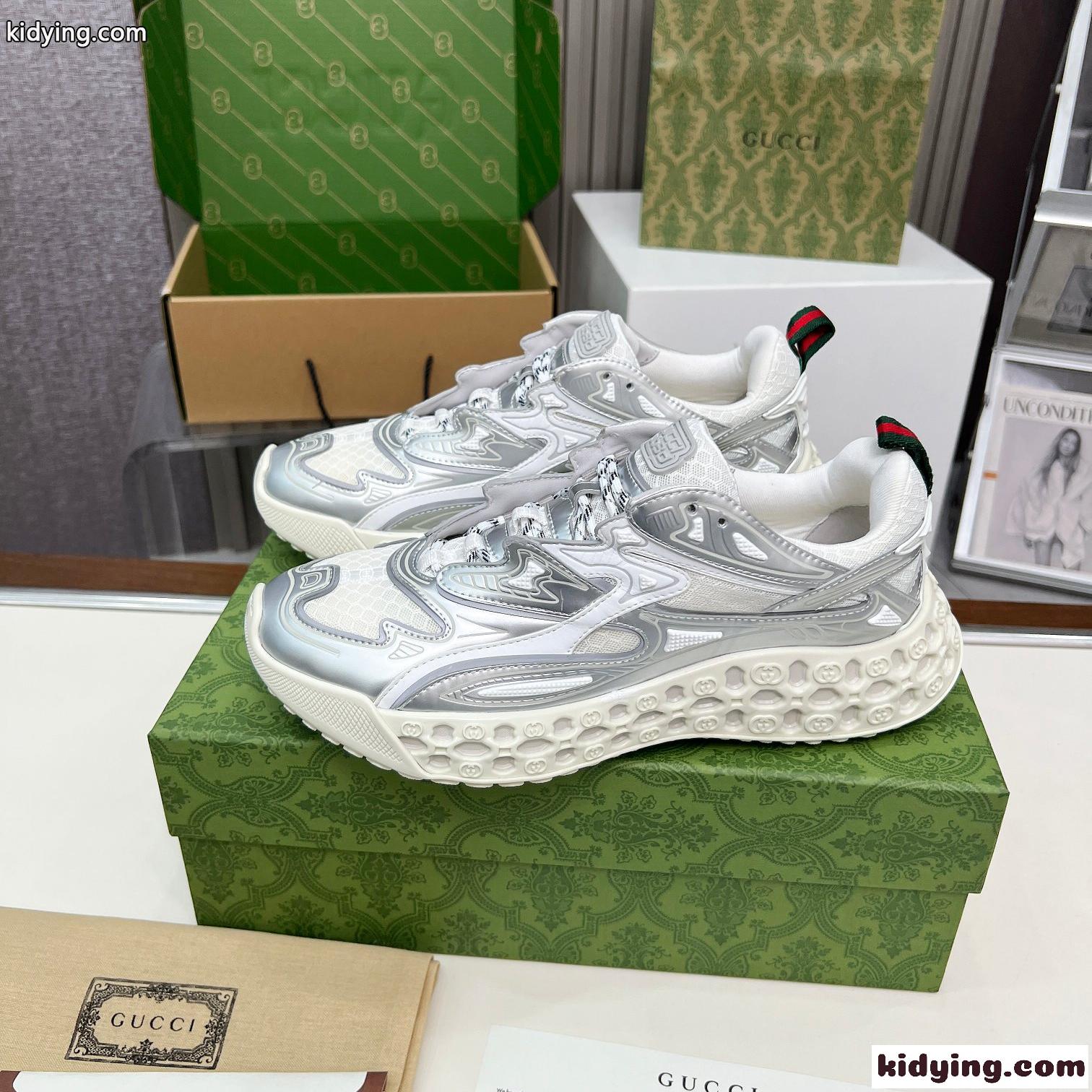人気新作~GUCCI cub3dスニーカー グッチ スーパーコピー n級 ホワイト-0