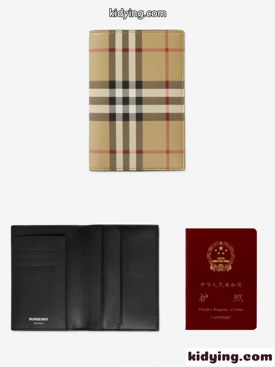 人気 エレガント Burberry バーバリー チェック パスポートホルダー スーパーコピー-0