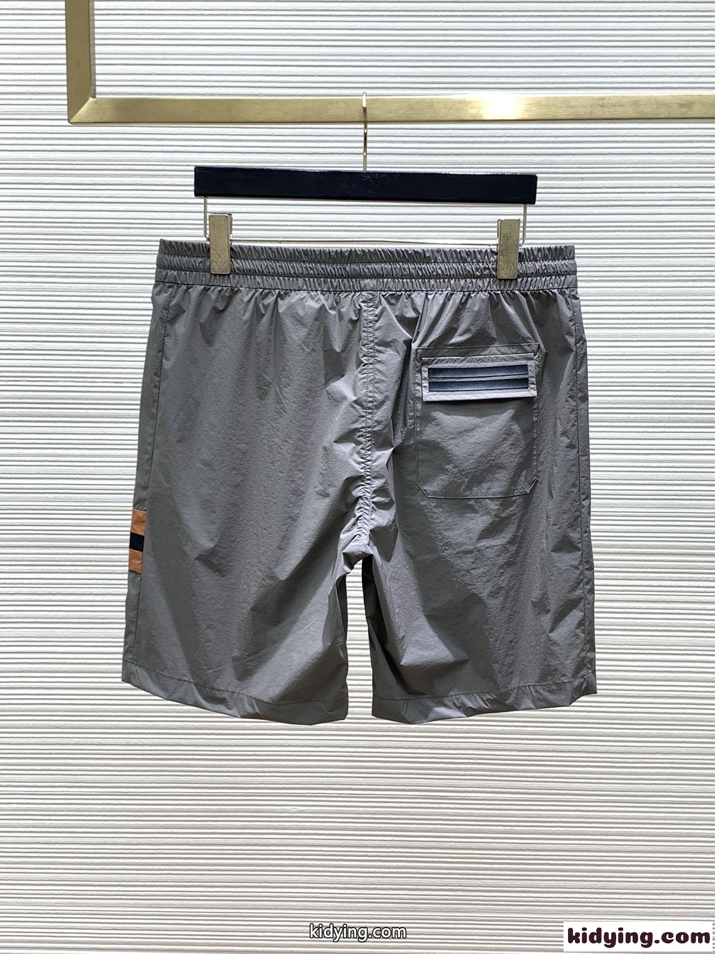 エルメネジルド・ゼニア パンツ コピー カジュアル ショートパンツ グレー-4