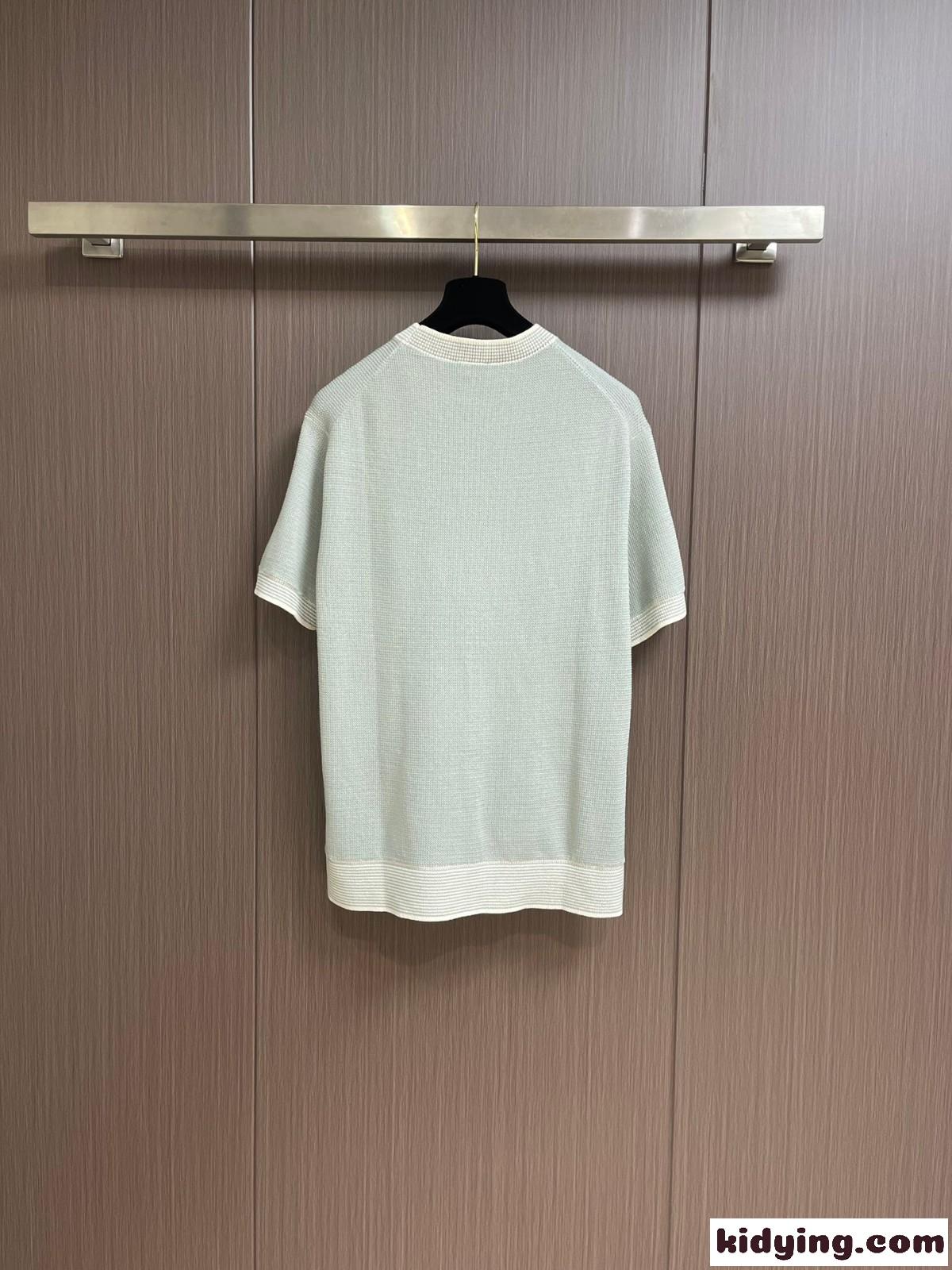 おしゃれ Dior Italic ニットTシャツ クリスチャン・ディオール ニットウェア コピー-2