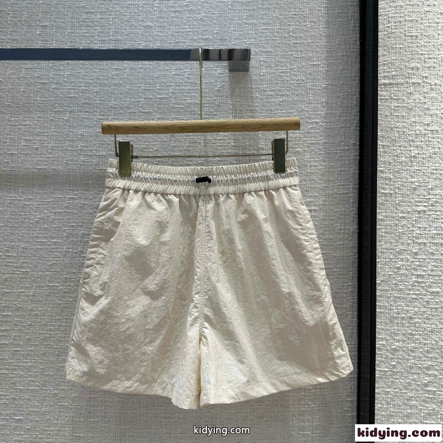 シンプル カジュアル ショートパンツ バーバリー パンツ コピー レディース ベージュ-1