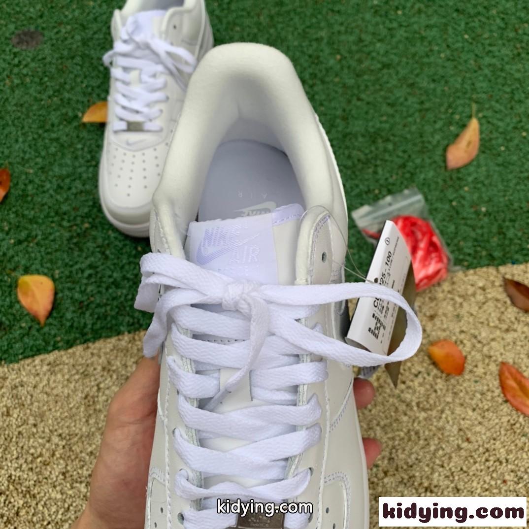Supreme x Nike Air Force 1 AF1 ホワイト 人気 シュプリーム スニーカー コピー コンフォート おしゃれ 定番 レディース メンズ-4
