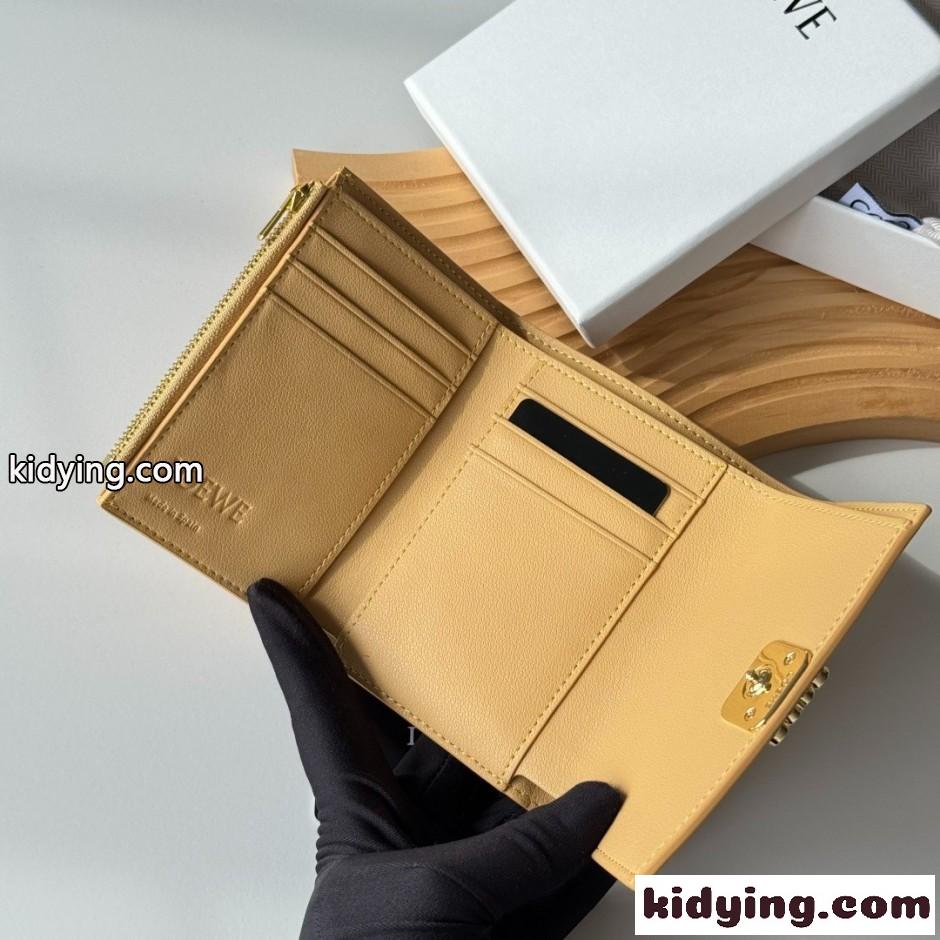 LOEWE ロエベ 3つ折り財布 小銭入れ付き スーパーコピー コンパクト ウォレット-3