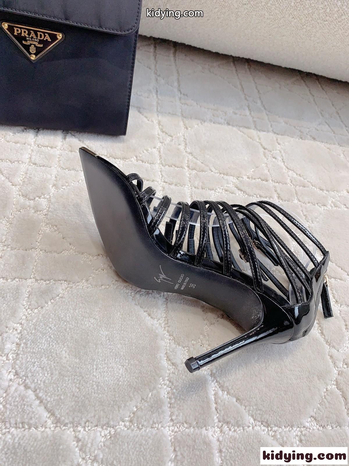 注目される ジュゼッペ・ザノッティ サンダル コピー ハイヒール 美脚 9cm-4