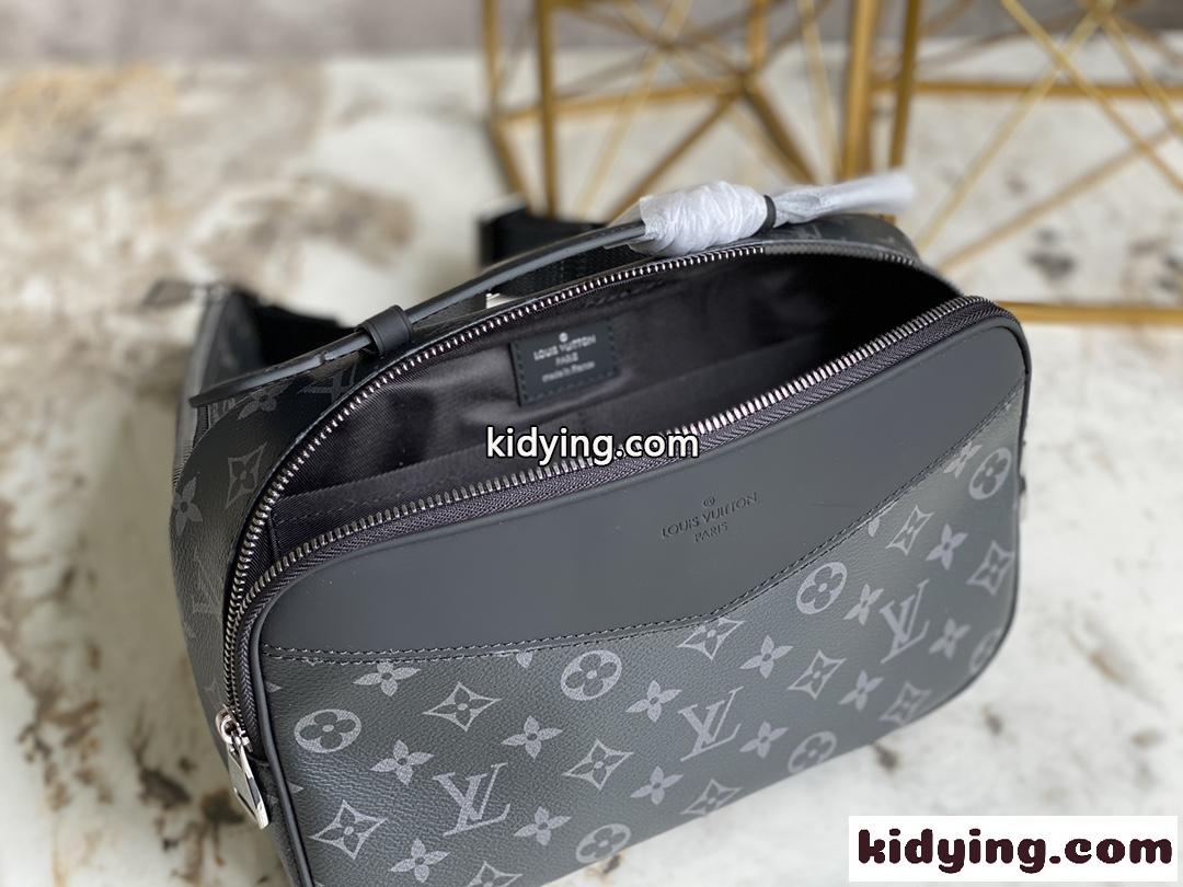 LOUIS VUITTON バムバッグ モノグラム エクリプス M42906 スーパーコピー コンパクト-4