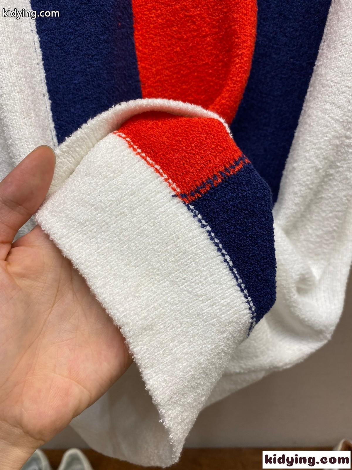 コットンブレンド テリーニット ポロシャツ グッチ ニットウェア コピー-3