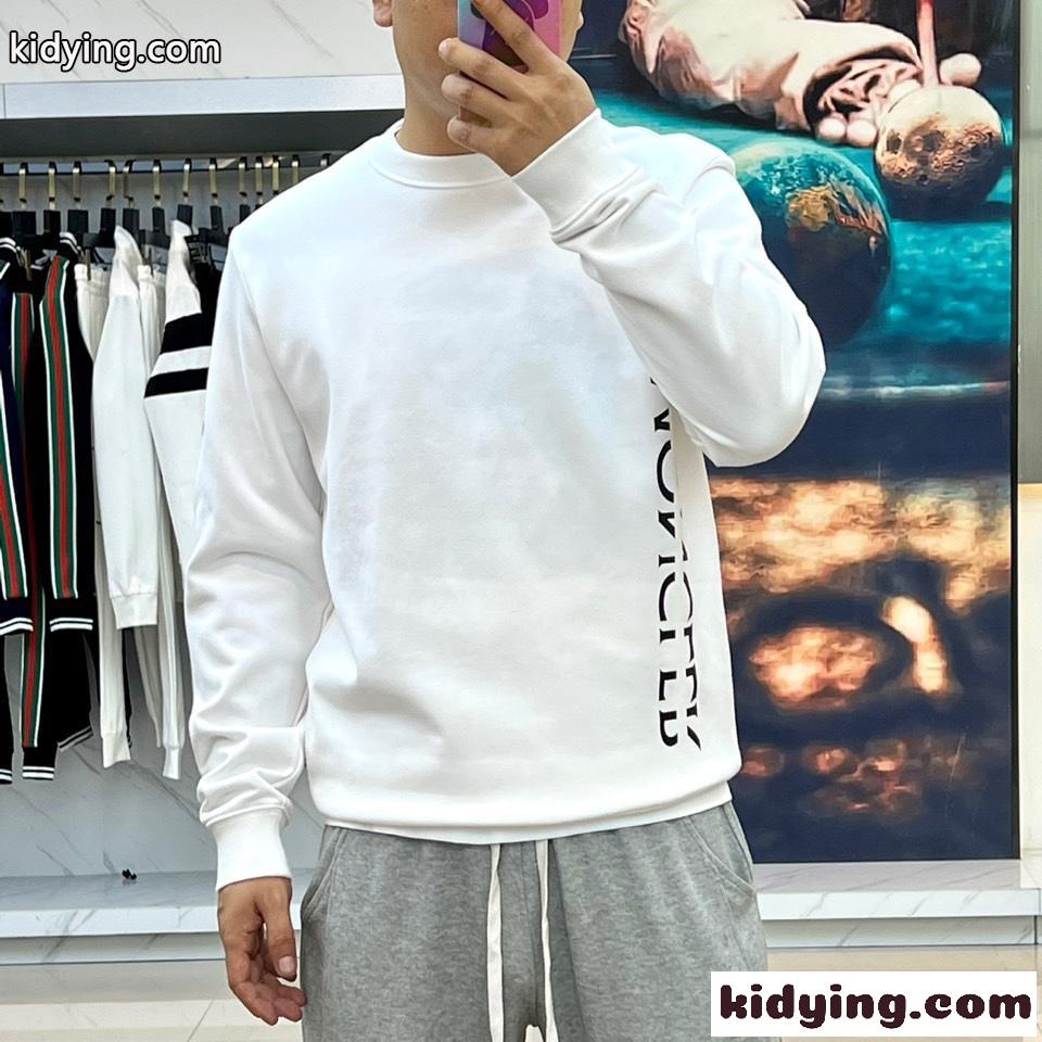 定番 ロゴ モンクレール Tシャツ コピー 合わせやすい クルーネック ホワイト-1