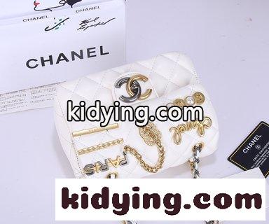 ​シャネル バッグコピー 全皮chanelシャネル 2021新型牛皮小香風菱格チェーンバッグ 片肩斜めショルダーバッグ-0
