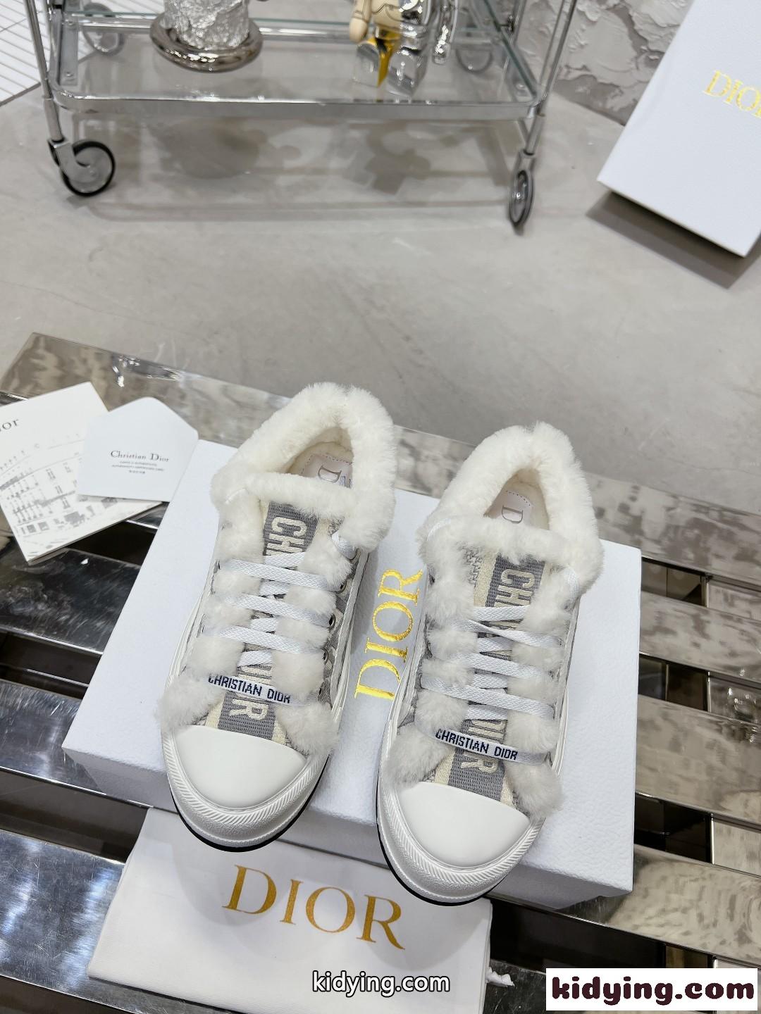 WALKNDIOR クリスチャン・ディオール スニーカー コピー プラットフォームスニーカー-1