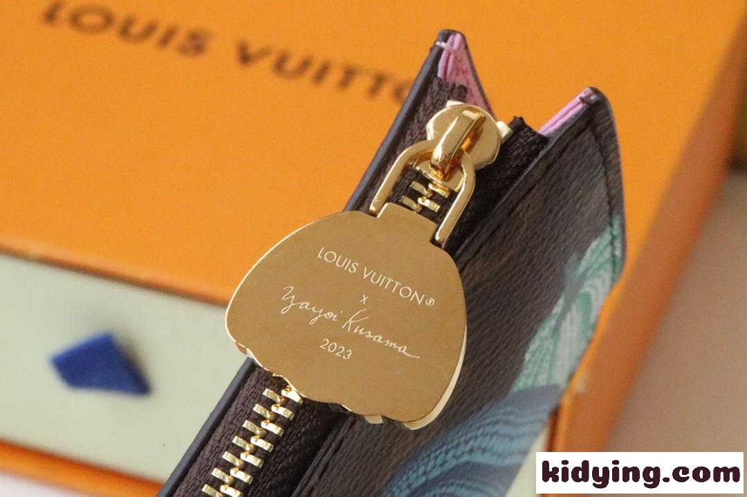 LV × YK ポルト カルト・ロミー ルイ・ヴィトン 財布 コピー カードケース 名刺入れ-4