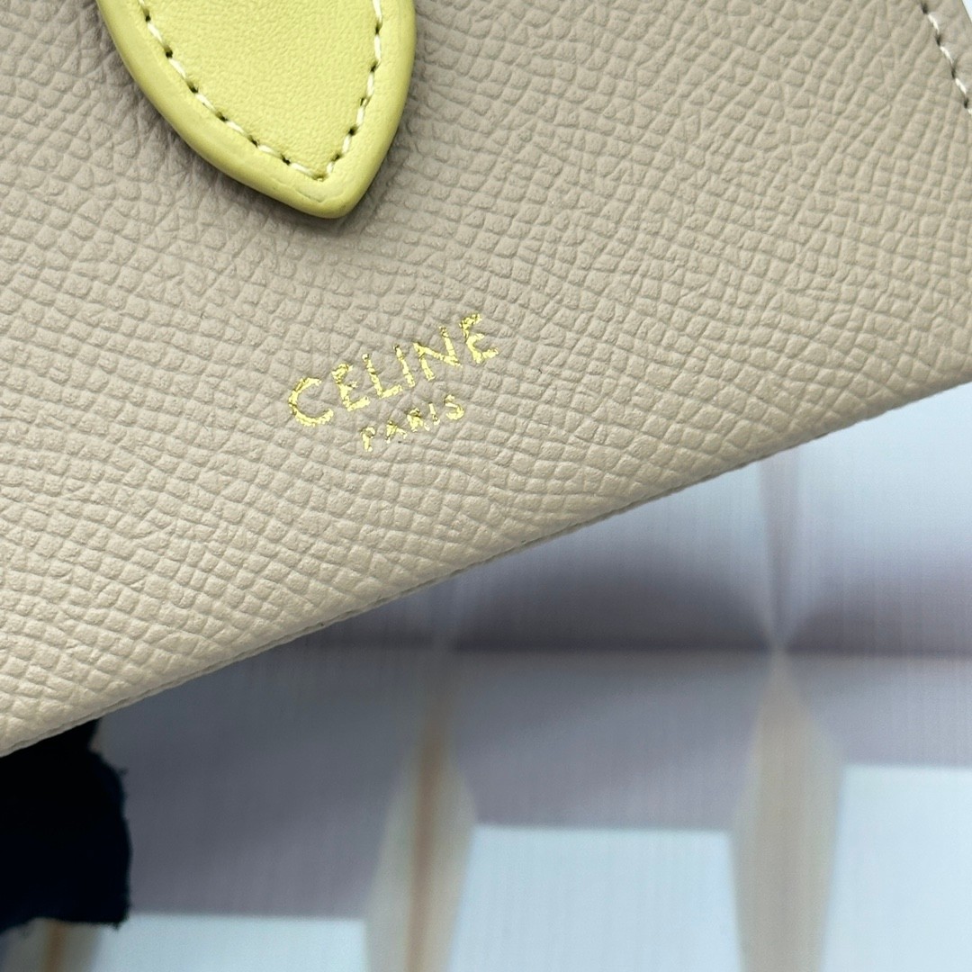 セリーヌ CELINE アコーディオン カードホルダー 偽物 人気 ロゴ-4