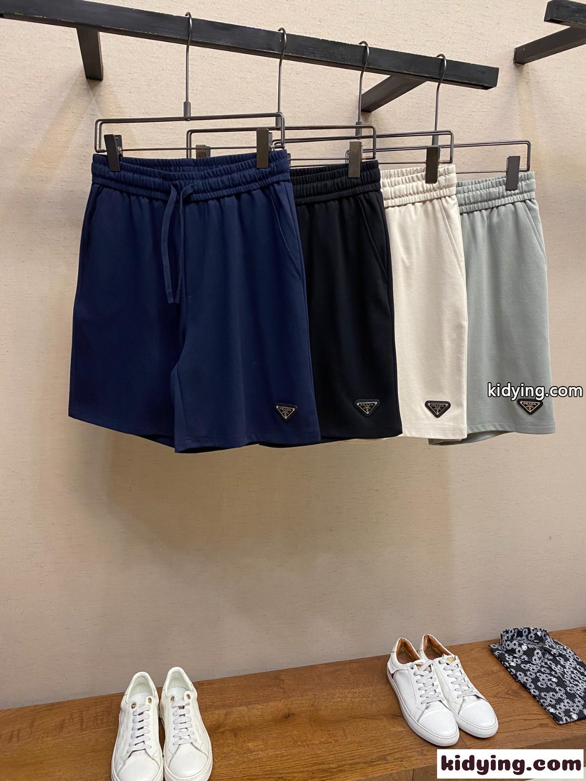 シンプル 着回し ショートパンツ プラダ パンツ 偽物 メンズ 合わせやすい-0