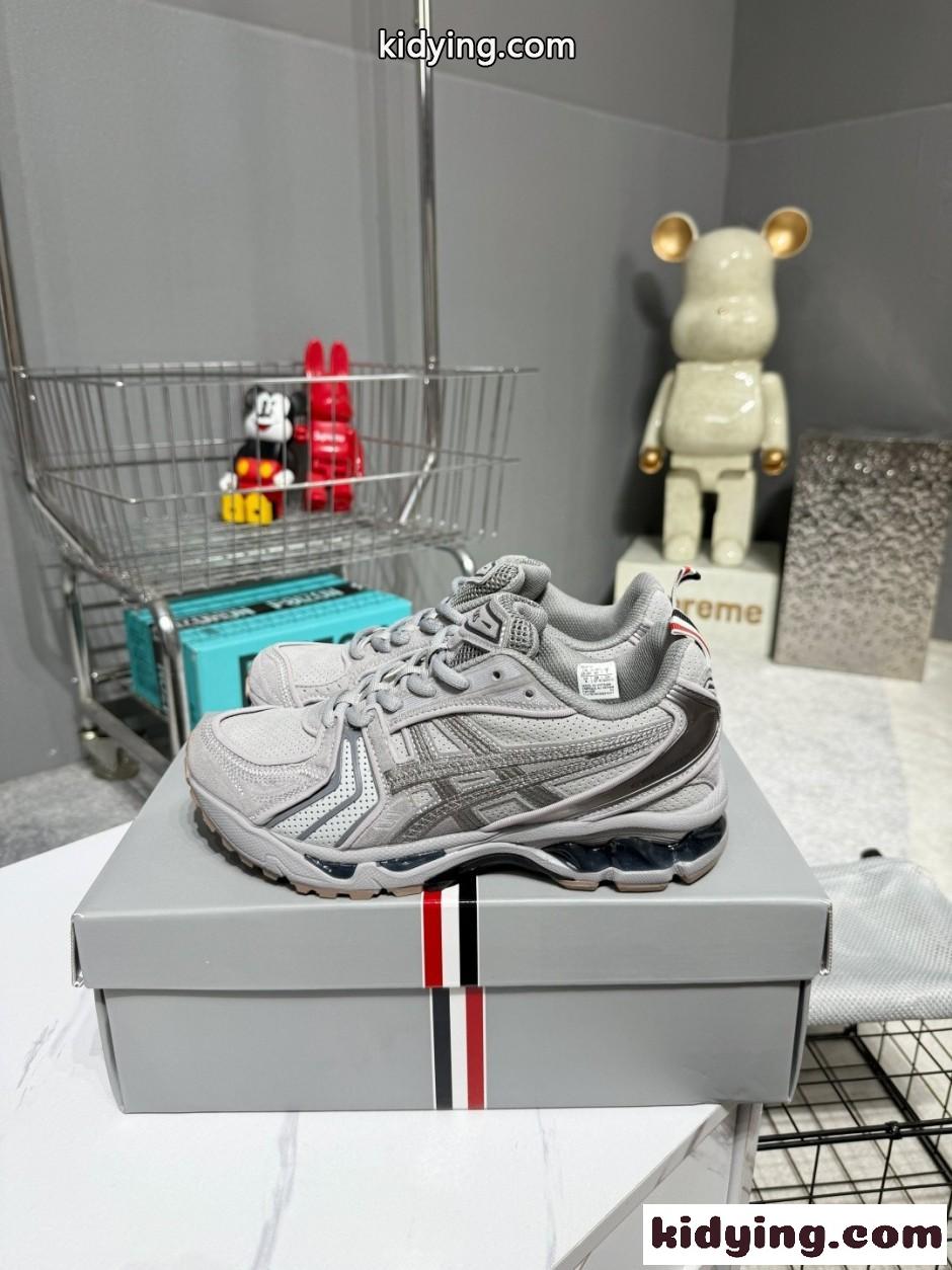 アシックス GEL-KAYANO 14 ユニセックス スニーカー トムブラウン コピー グレー-0