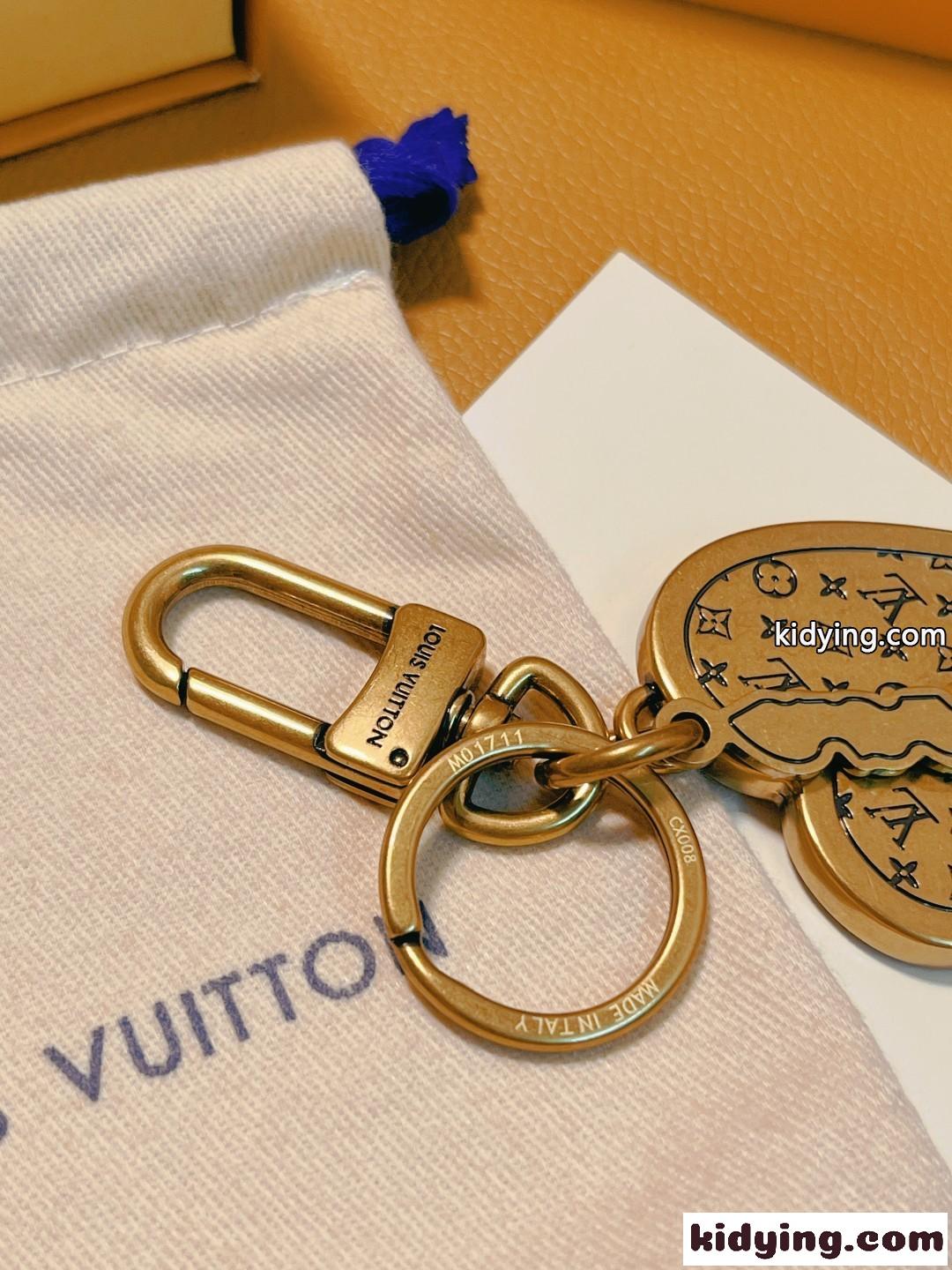 ルイヴィトン キーホルダー コピー キーホルダー・LV ラバーズ ハート-3