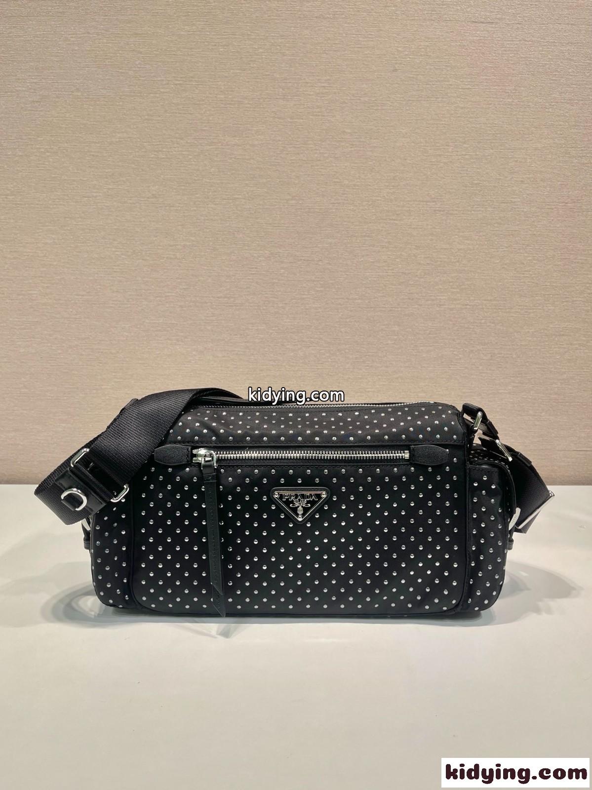 プラダ スタッズ付き ショルダーバッグ 1BC236 スーパーコピー-0