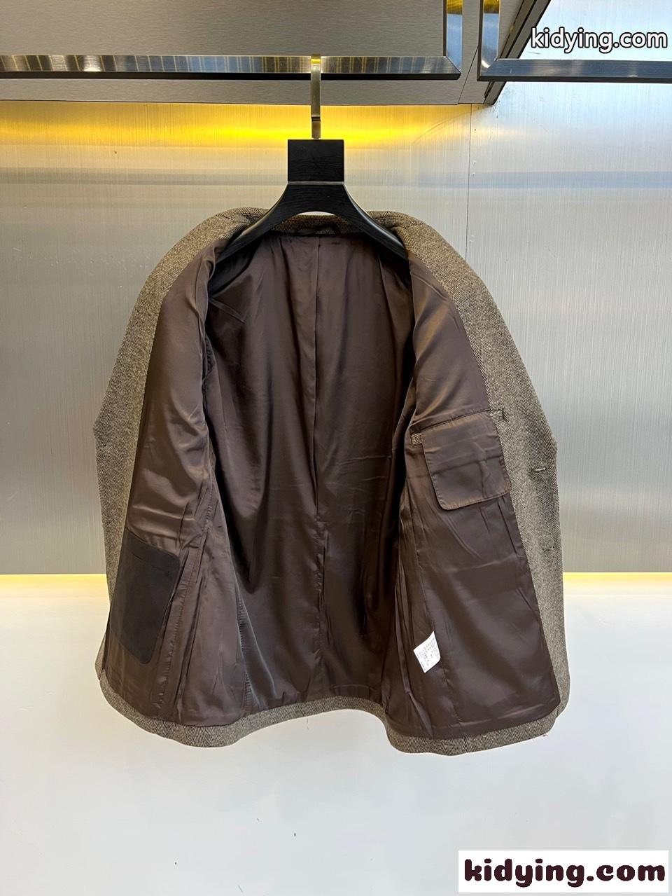 秋冬 ウール テーラードジャケット エルメネジルド・ゼニア ジャケット コピー-2
