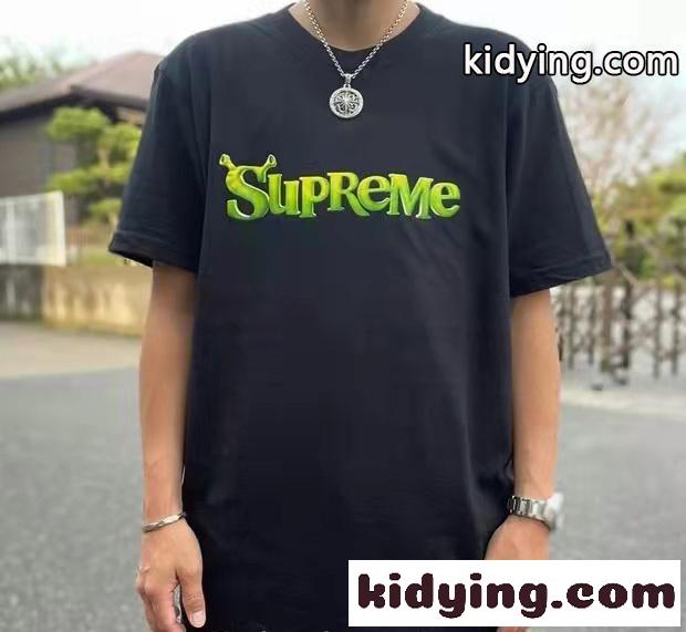 おしゃれ ゆったり 半袖 トップス ロゴ クルーネック シュプリーム tシャツ コピー レディース メンズ 定番 人気-9