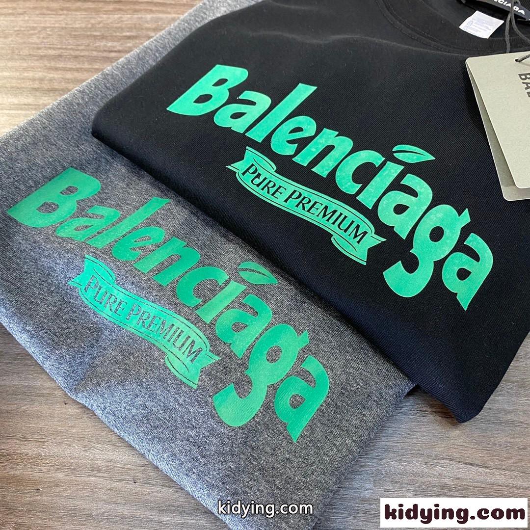 定番 プリント お洒落 クルーネック バレンシアガ 半袖tシャツ コピー 快適 2色 メンズ ファッション トップス-4