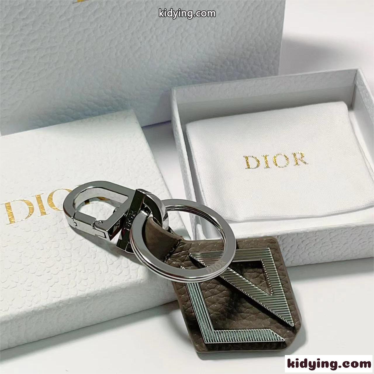 定番人気 CD Diamond キーリング クリスチャン・ディオール キーホルダー コピー オリーブ-0