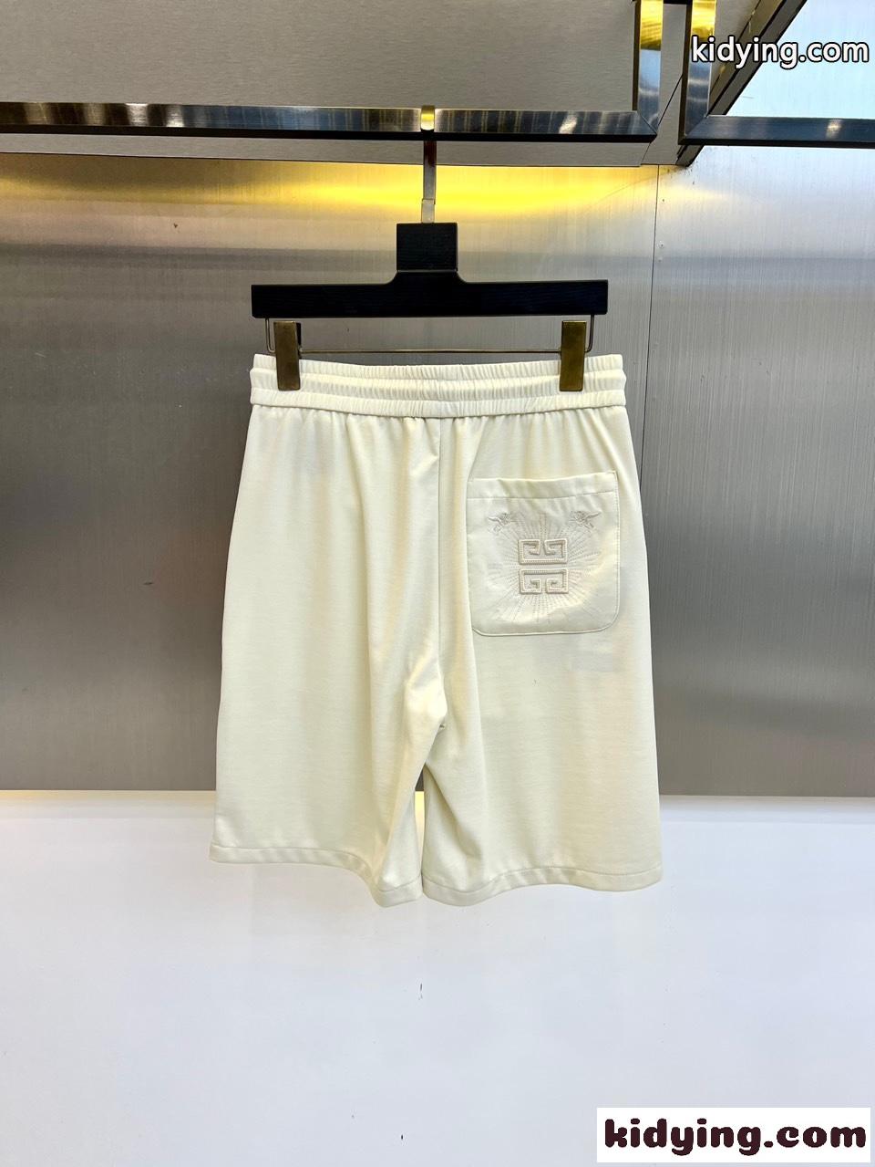 春夏 カジュアル 定番 合わせやすい ショートパンツ ジバンシィ パンツ 偽物 ホワイト-1