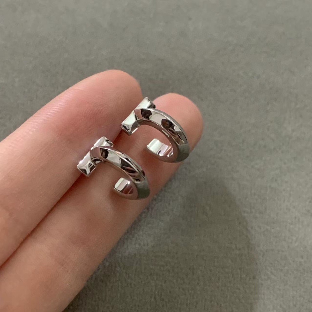 洗練された 人気 ティファニー T T ワン フープ ピアス コピー アクセサリー-1