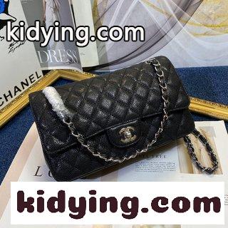 シャネル キャビアの牛革柄 金ボタン シャネル バッグ 人気 色コピー 人気現物のChanel Classic Flap限定-2
