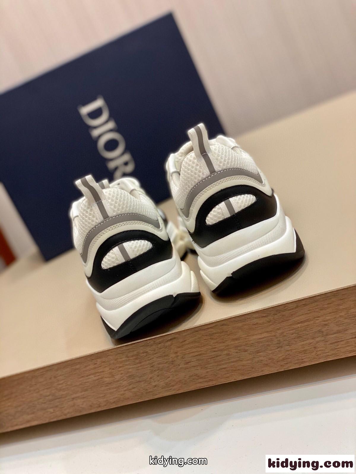 大人気 Dior B22 スニーカー クリスチャン・ディオール スニーカー コピー ホワイト-3