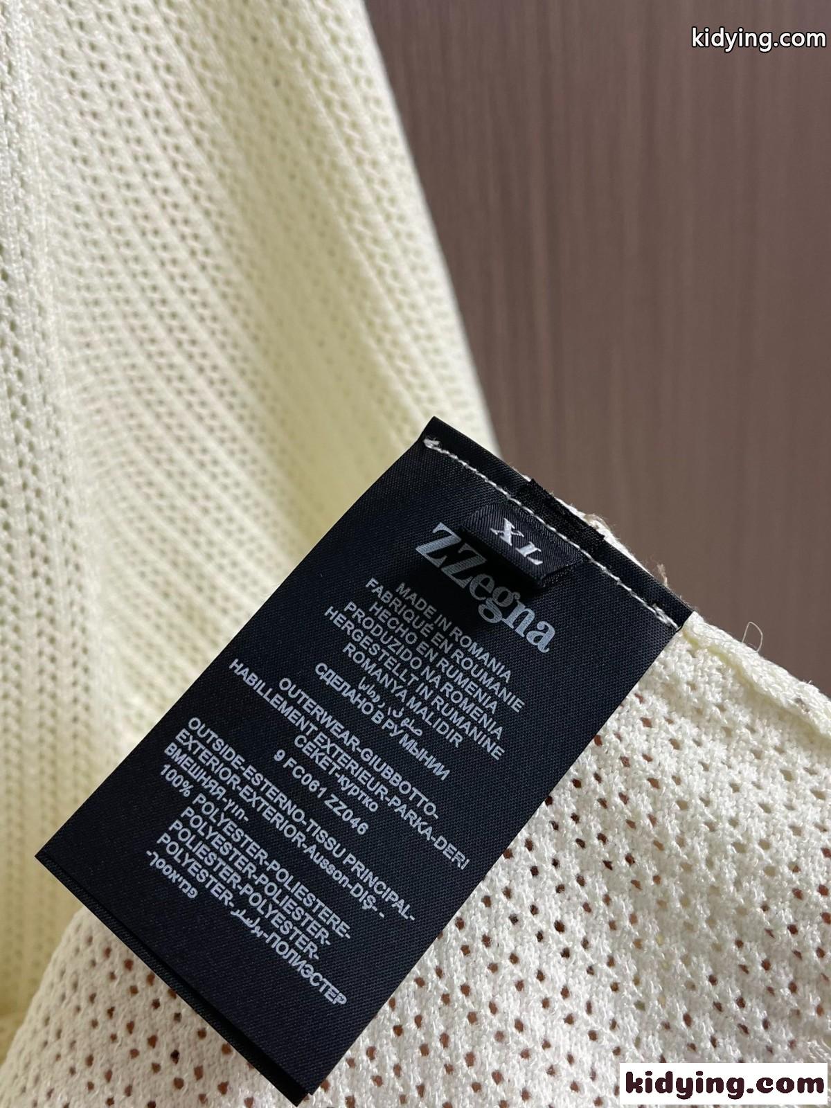 シンプル 上品 半袖ニットポロ エルメネジルド・ゼニア ニット コピー-4
