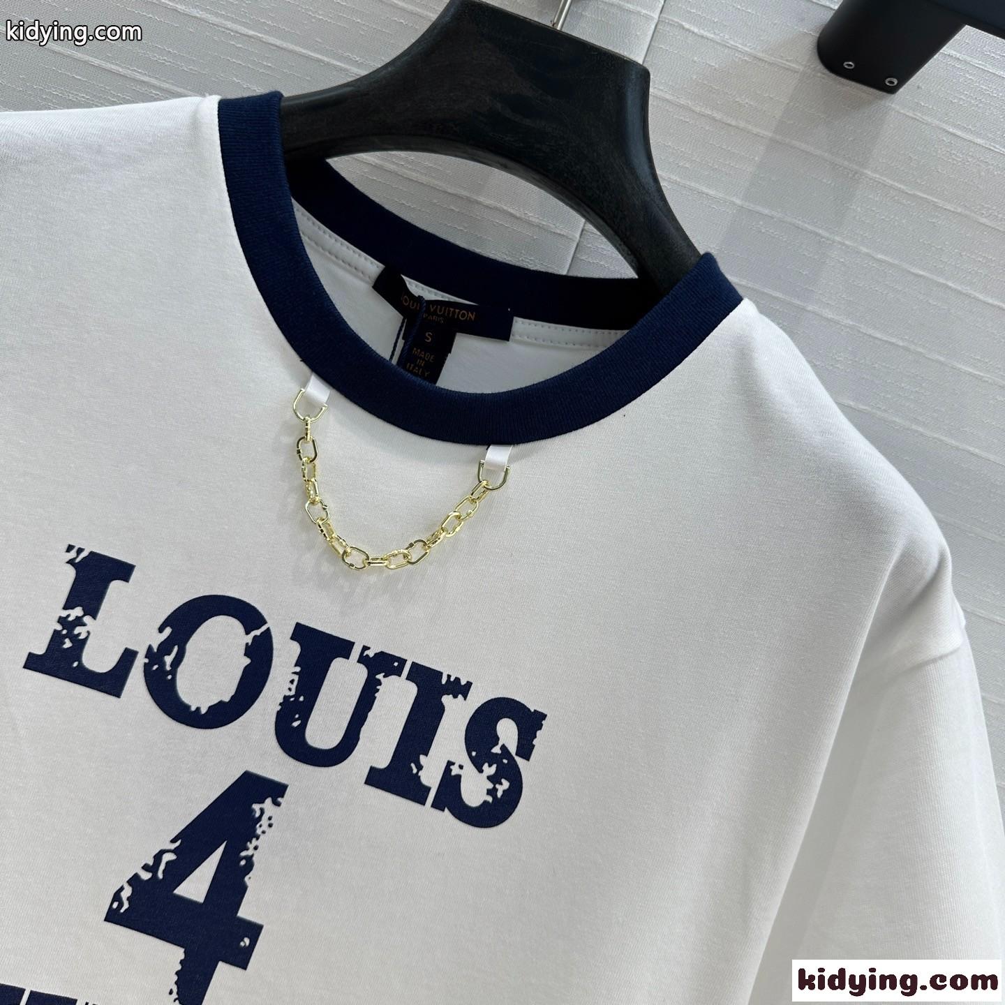 人気 カジュアル Louis 4 Vuitton Tシャツ ルイ・ヴィトン 半袖Tシャツ コピー コットン-2