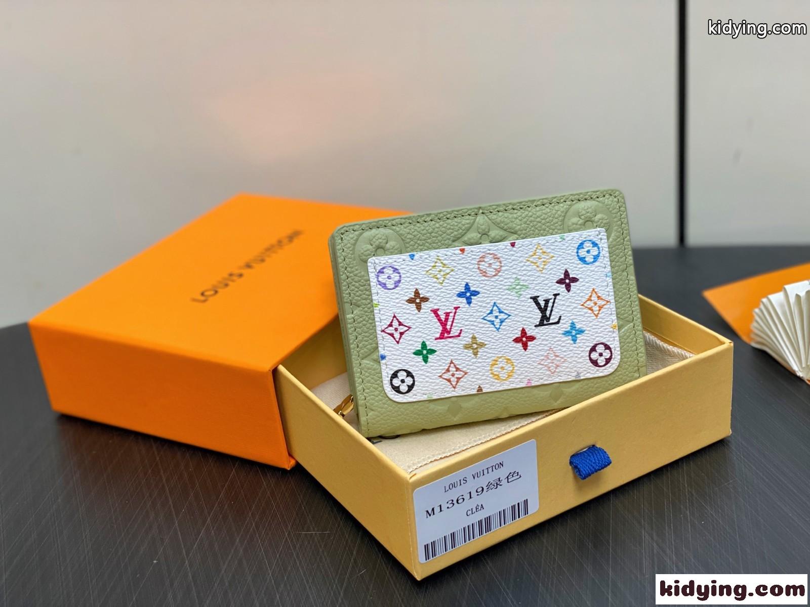 LV × TM ポルトフォイユ・クレア スーパーコピー ルイ・ヴィトン × 村上隆 M13619-1