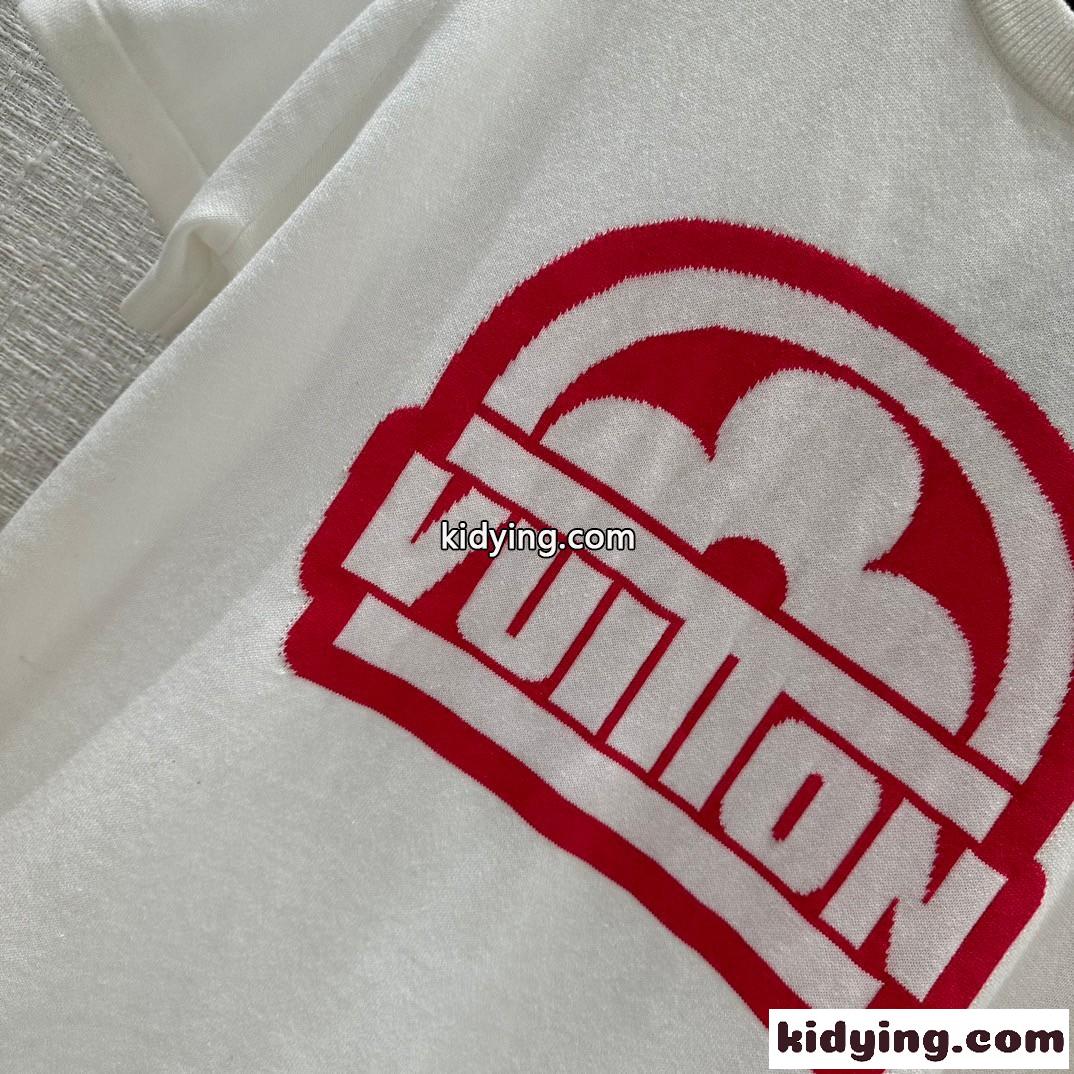 コットンショートスリーブクルーネックTシャツ ルイ・ヴィトン Tシャツ コピー ユニセックス-1