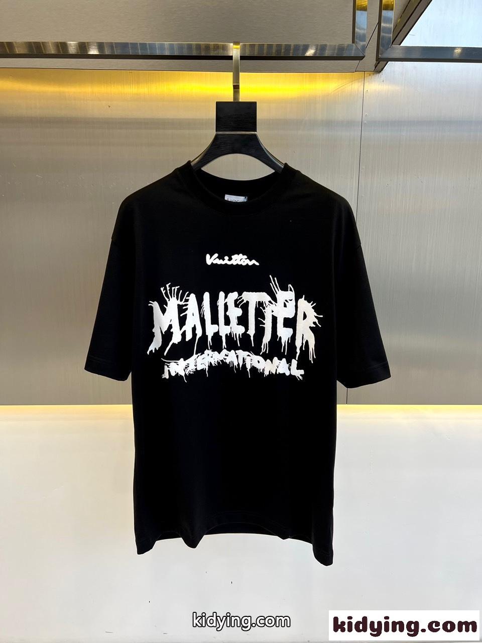 定番 プリント モンクレール Tシャツ コピー クルーネック 半袖Tシャツ ブラック-0