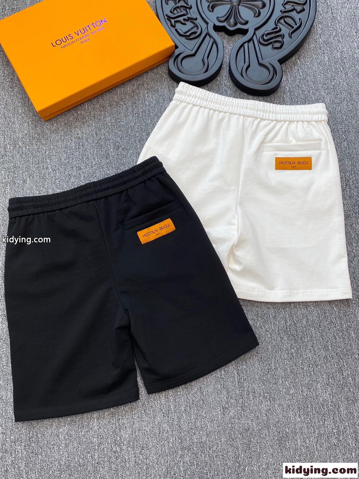 合わせやすい ルイ・ヴィトン パンツ コピー ショートパンツ メンズ 膝上夏 定番 カジュアル おしゃれ-1
